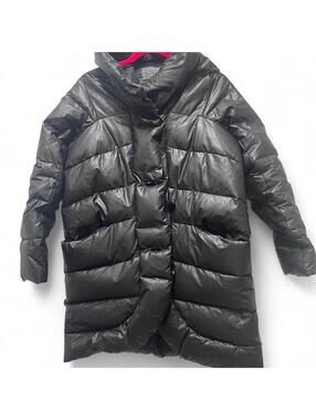 AllSaints black puffer coat